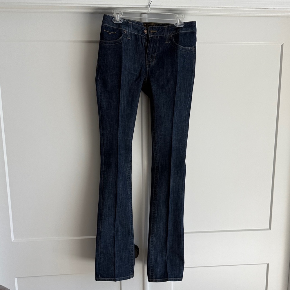 Kimes Ranch “Betty”  Dark Blue Women's Boot Cut Jeans sz 2/36